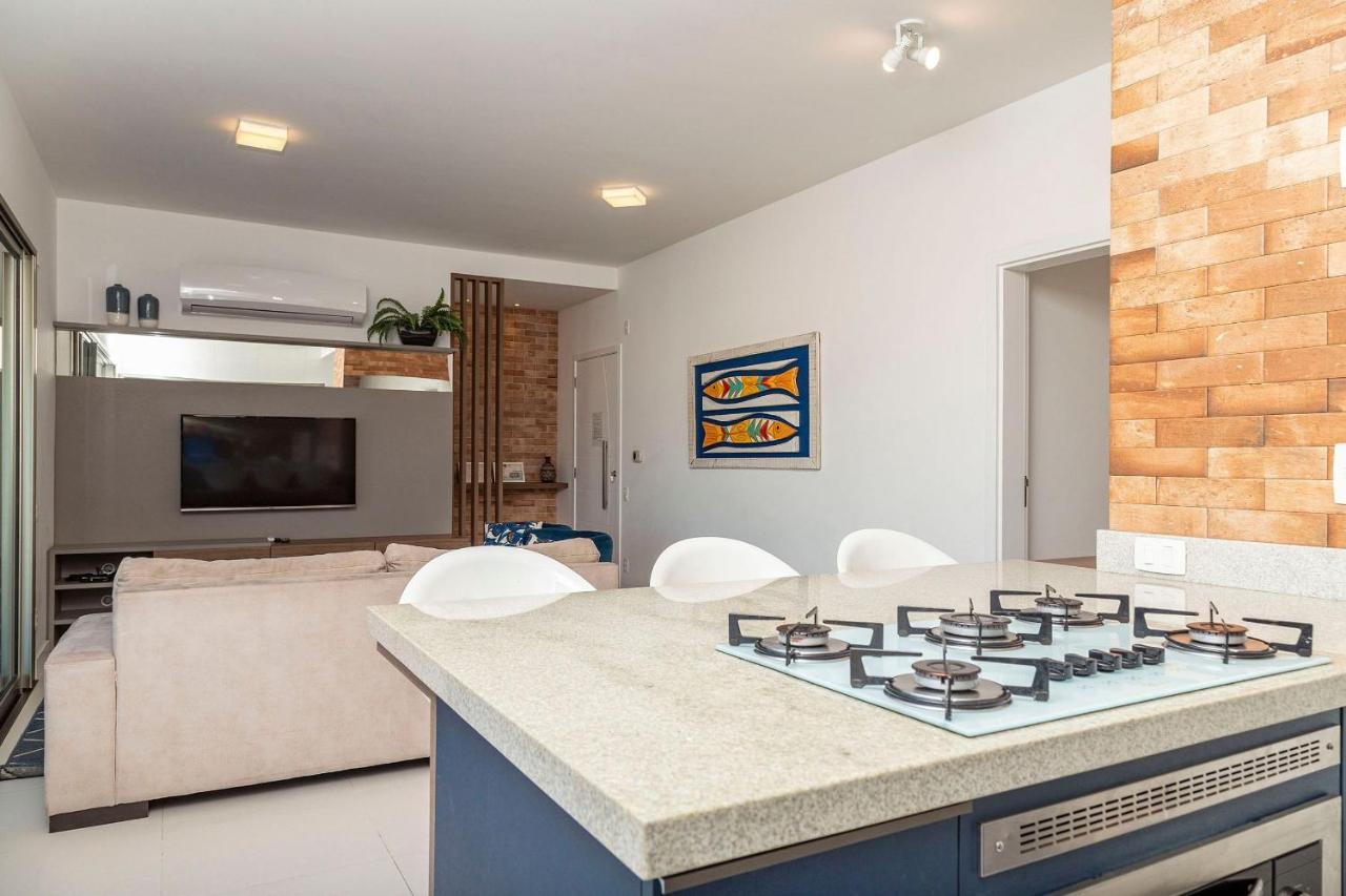 Punta Blu 102-7 - Apartamento De Alto Padrao Em Condominio Exclusivo, Quadra Poliesportiva - Piscina - Portaria 24H. Bombinhas Esterno foto